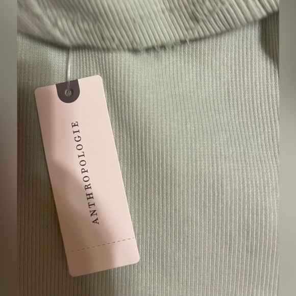 Anthropologie by Anthropologie NWT Ribbed Corset Tank L Large - Picture 8 of 9